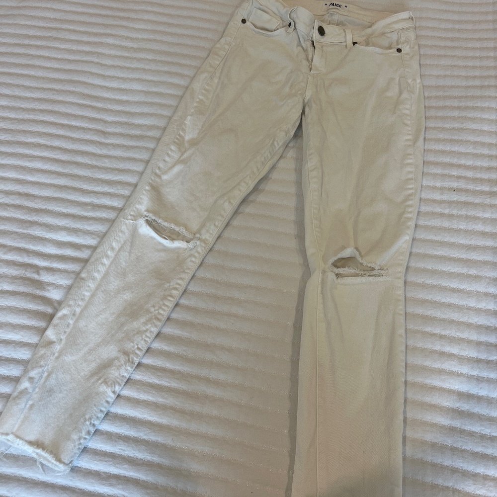 Paige white jeans